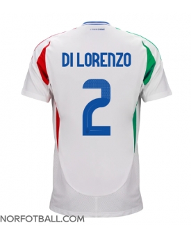 Billige Fotballdrakt Italia Giovanni Di Lorenzo #2 Replika Bortedrakt EM 2024 Kortermet